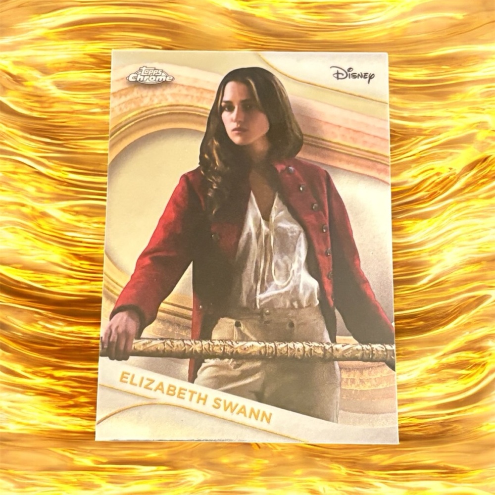 [5/$15] 2025 TOPPS CHROME DISNEY ELIZABETH SWANN POTC - BASE CARD #4